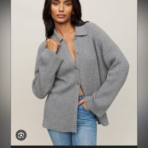 Reformation fantino cashmere cardigan